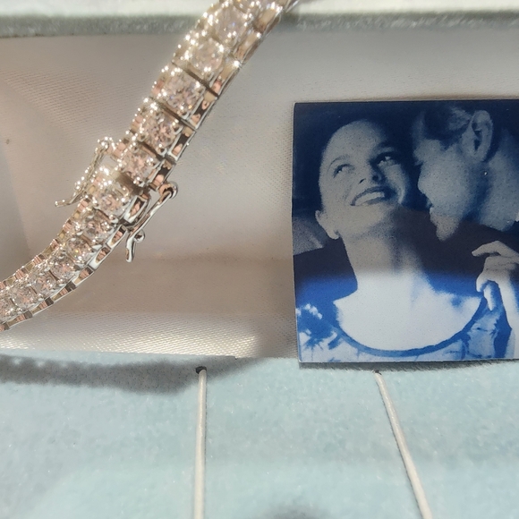 Epiphany diamonique tennis bracelet - Picture 2 of 6